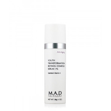 Сыворотка для комплексного омоложения кожи с 1% ретинолом, 30г. | Youth Transformation Retinol Complex Serum 1%, 30 g. - MAD Skincare