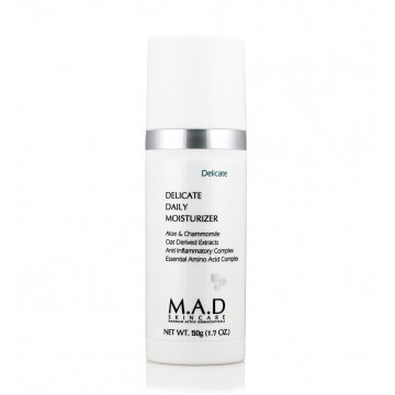 Delicate Daily Moisturizer | Увлажняющий крем для ухода за чувствительной кожей, 50г - MAD Skincare
