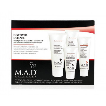 Environmental Discovery Kit | Дорожный набор препаратов для восстановления и защиты кожи - MAD Skincare