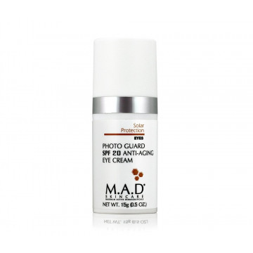 Photo Guard SPF20 Anti Aging Eye Cream | Антивозрастной крем для глаз с защитой SPF 20, 15г - MAD Skincare