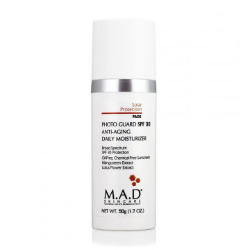 Photo Guard SPF 30 Anti Aging Daily Moisturizer | Омолаживающий и увлажняющий крем-защита под макияж с защитой SPF 30, 50г - MAD Skincare