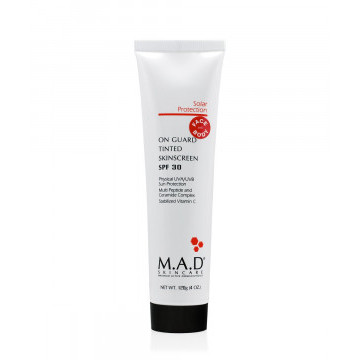 On Guard TINTED Skinscreen | Защитный маскирующий крем для лица и тела SPF 30, 120г - MAD Skincare
