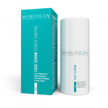 Face Serum 3 Stress Control | Увлажняющая сыворотка для лица, 30мл - MYBIOGEN