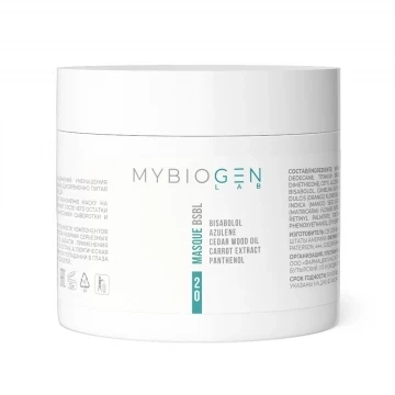 MYBIOGEN / Успокаивающая маска с бисабололом, 50 мл. / Masque «BISABOLOL»